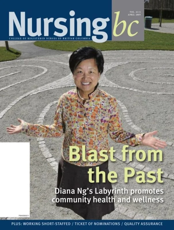 Recognition of Diana Ng's labyrinth work